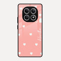 Be Loved Customized Glass Case Cover Peach For Redmi Note 15 5G