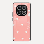 Be Loved Customized Glass Case Cover Peach For Redmi Note 15 5G