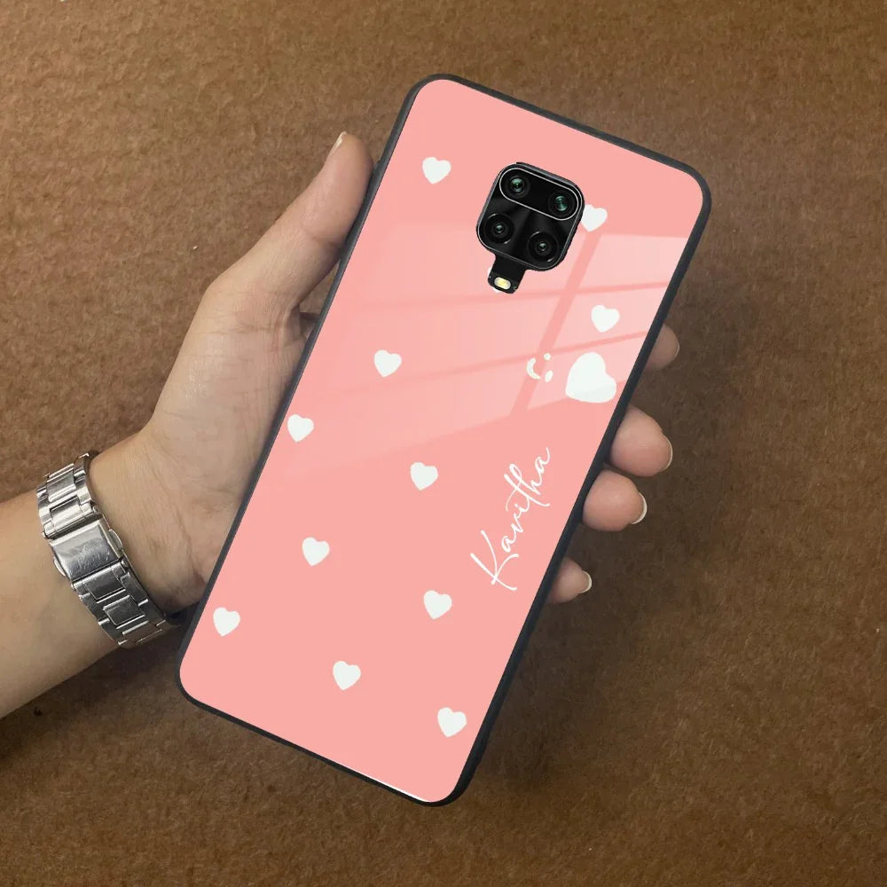 Be Loved Customized Glass Case Cover Peach For Poco - ShopOnCliQ