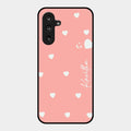 Be Loved Customized Glass Case Cover Peach For Samsung Galaxy F16 5G