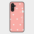 Be Loved Customized Glass Case Cover Peach For Samsung Galaxy M16 5G