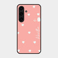 Be Loved Customized Glass Case Cover Peach For Samsung Galaxy S26 5G