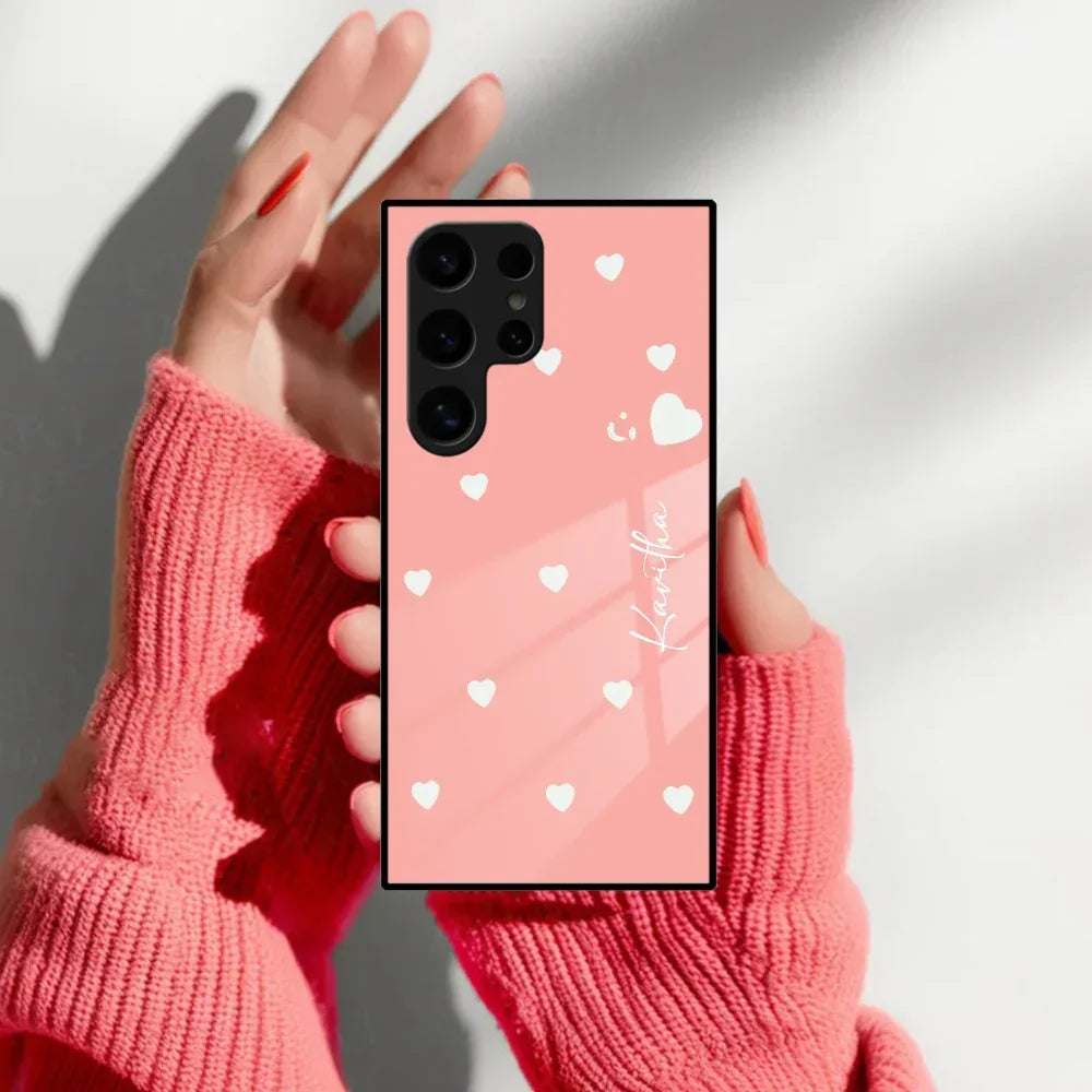 Be Loved Customized Glass Case Cover Peach For Samsung - ShopOnCliQ