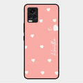 Be Loved Customized Glass Case Cover Peach For Vivo V20 Pro 5G