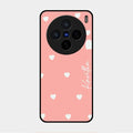 Be Loved Customized Glass Case Cover Peach For Vivo X200 5G