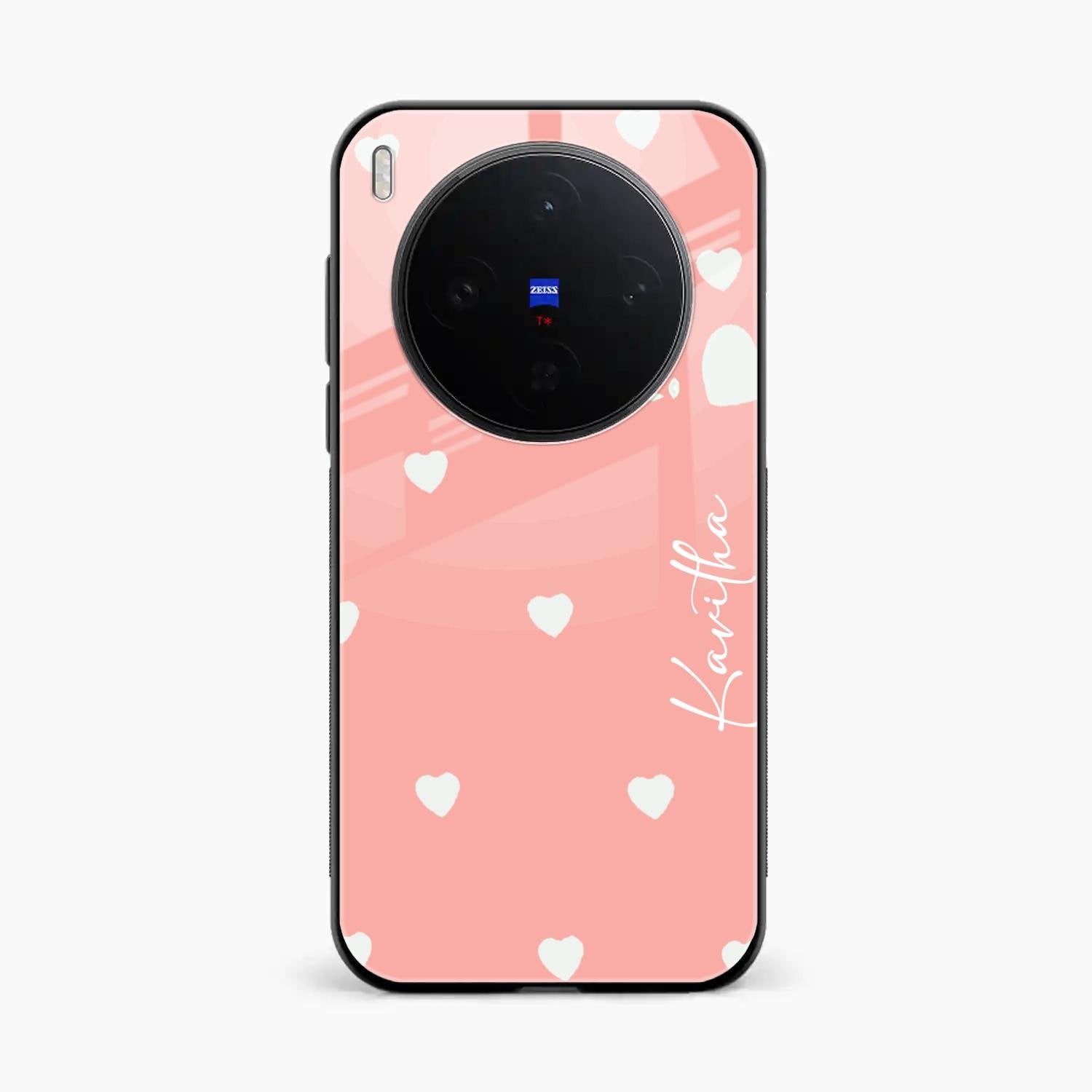 Be Loved Customized Glass Case Cover Peach For Vivo X300 5G