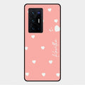Be Loved Customized Glass Case Cover Peach For Vivo X70 Pro Plus 5G