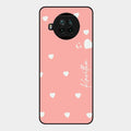 Be Loved Customized Glass Case Cover Peach For Xiaomi Mi 10I 5G