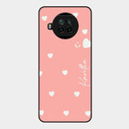 Be Loved Customized Glass Case Cover Peach For Xiaomi Mi 10I 5G