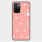 Be Loved Customized Glass Case Cover Peach For Xiaomi Redmi 10 Prime 2022