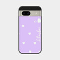 Be Loved Customized Glass Case Cover Purple For Google Pixel 8A 5G