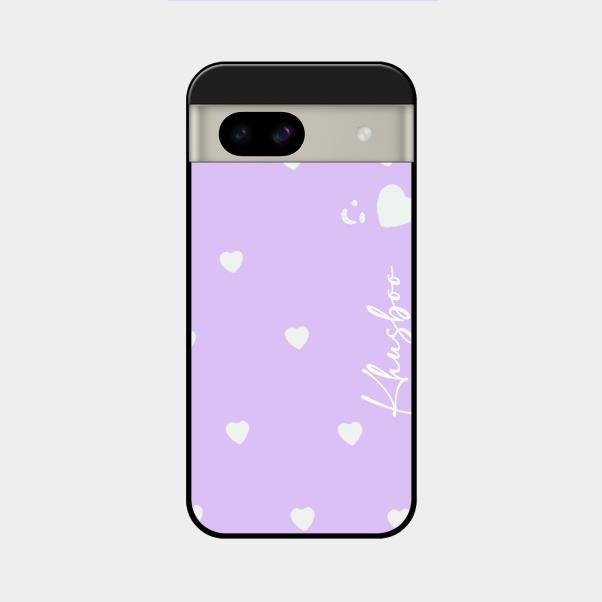 Be Loved Customized Glass Case Cover Purple For Google Pixel 8A 5G
