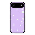 Be Loved Customized Glass Case Cover Purple For iPhone Air