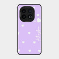 Be Loved Customized Glass Case Cover Purple For Iqoo 13 5G