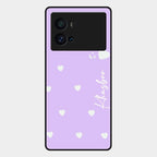 Be Loved Customized Glass Case Cover Purple For Iqoo 9 Pro 5G