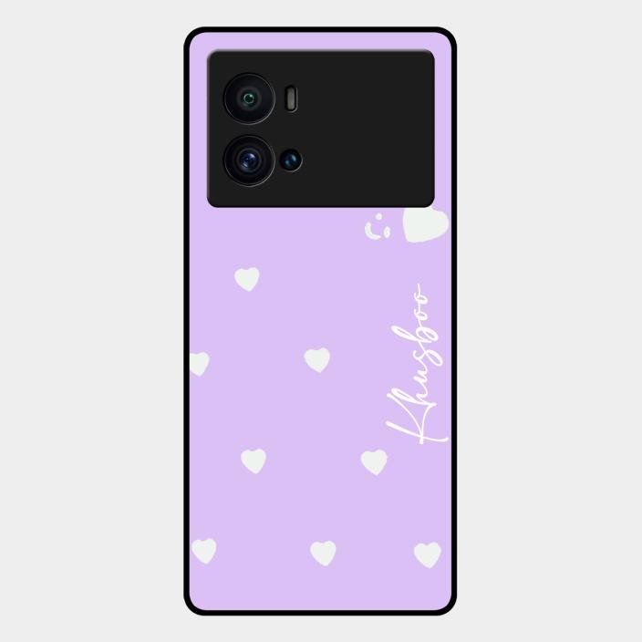 Be Loved Customized Glass Case Cover Purple For Iqoo 9 Pro 5G