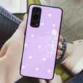 Be Loved Customized Glass Case Cover Purple For iQOO - ShopOnCliQ