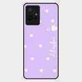 Be Loved Customized Glass Case Cover Purple For Iqoo Z6 5G