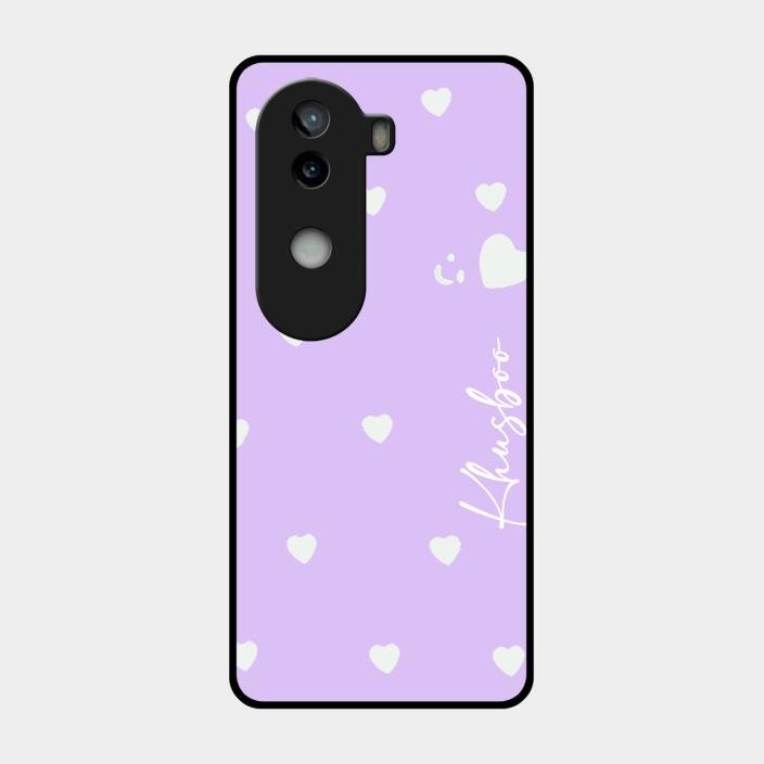 Be Loved Customized Glass Case Cover Purple For Iqoo Z9S 5G