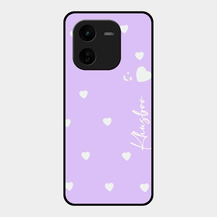 Be Loved Customized Glass Case Cover Purple For Iqoo Z9X 5G