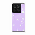 Be Loved Customized Glass Case Cover Purple For Motorola Edge 60 Stylus 5G