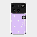 Be Loved Customized Glass Case Cover Purple For Nothing Phone 3 5G