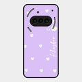 Be Loved Customized Glass Case Cover Purple For Nothing Phone 3A 5G