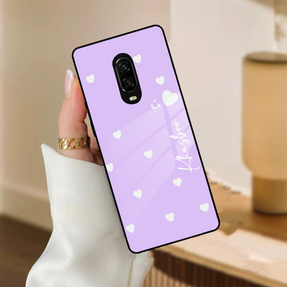 Be Loved Customized Glass Case Cover Purple For Oneplus - ShopOnCliQ