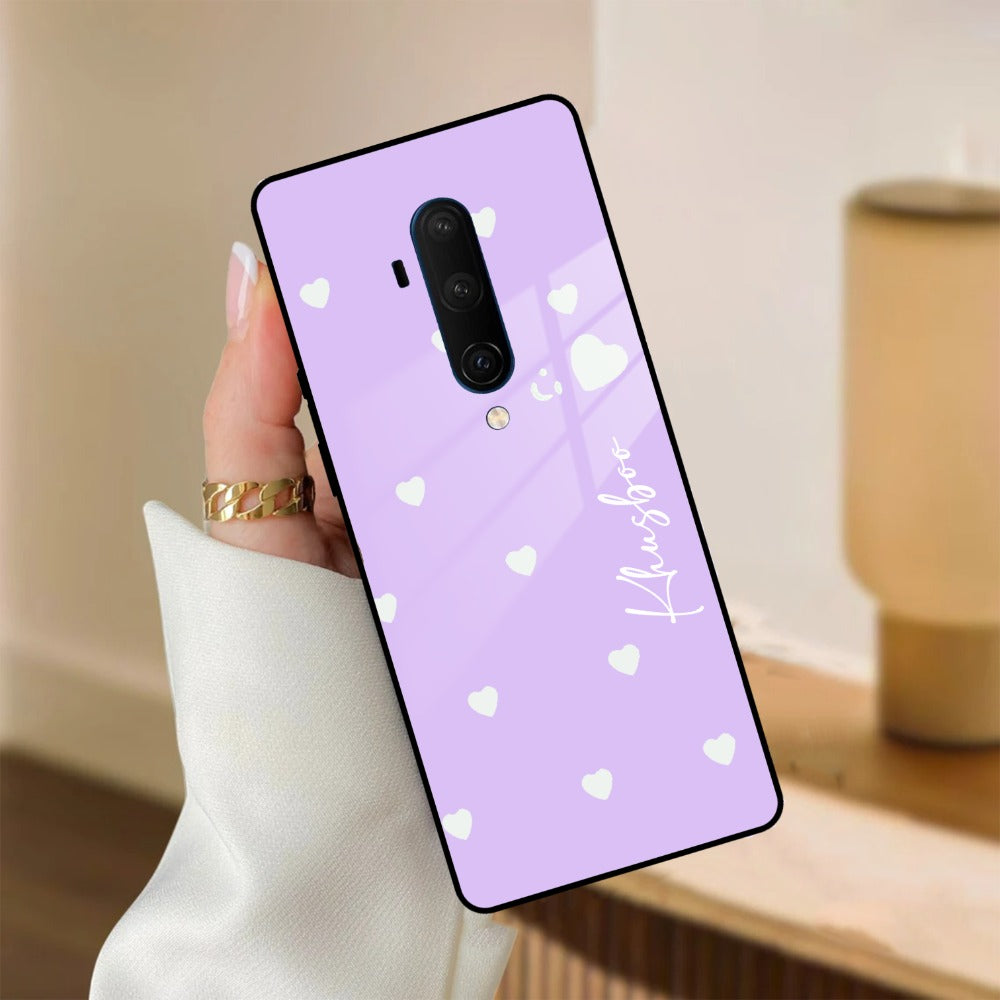 Be Loved Customized Glass Case Cover Purple For Oneplus - ShopOnCliQ