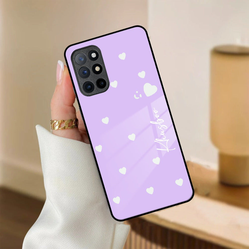 Be Loved Customized Glass Case Cover Purple For Oneplus - ShopOnCliQ