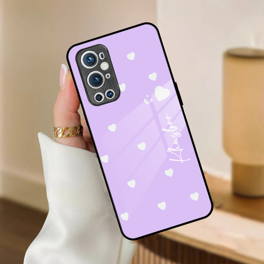 Be Loved Customized Glass Case Cover Purple For Oneplus - ShopOnCliQ