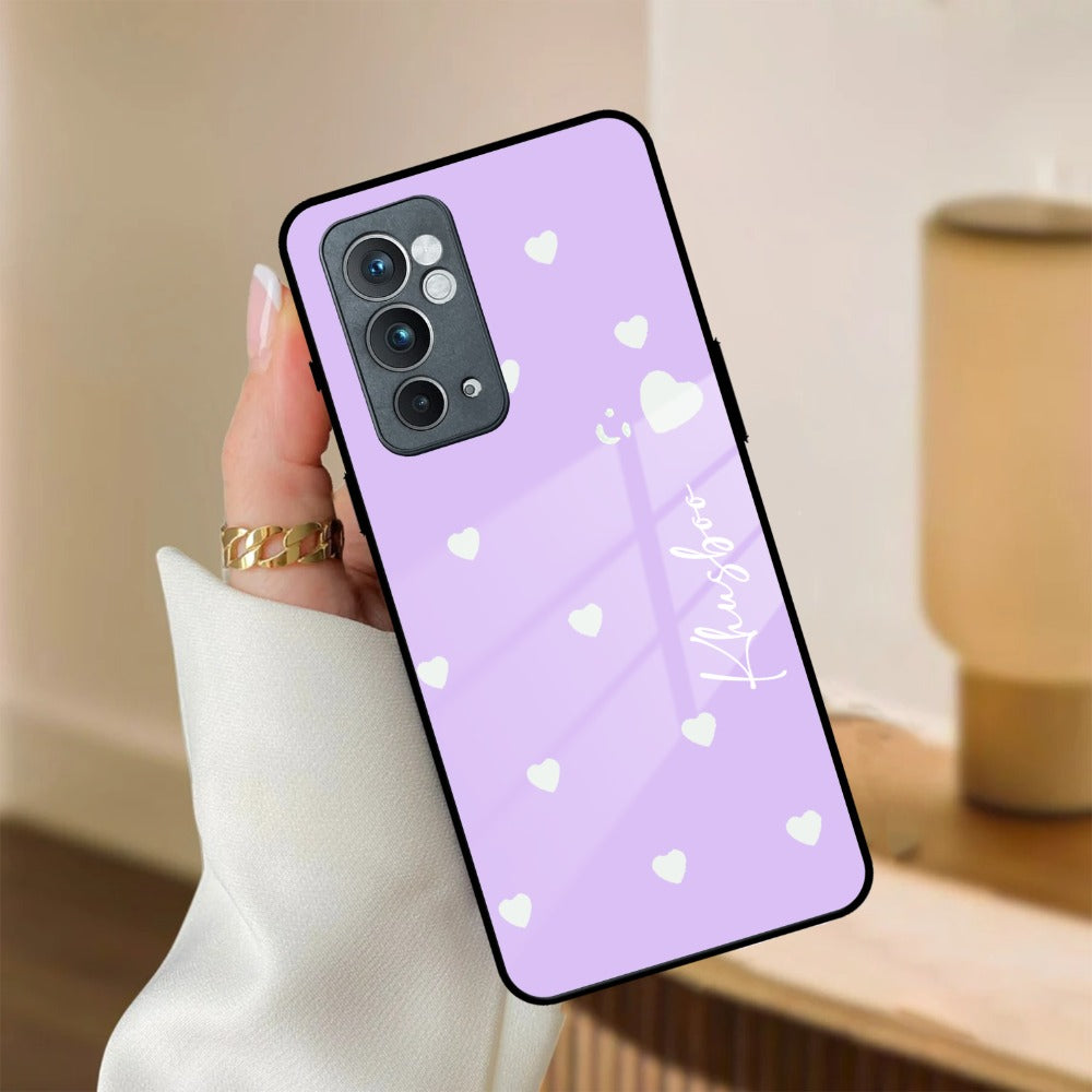 Be Loved Customized Glass Case Cover Purple For Oneplus - ShopOnCliQ