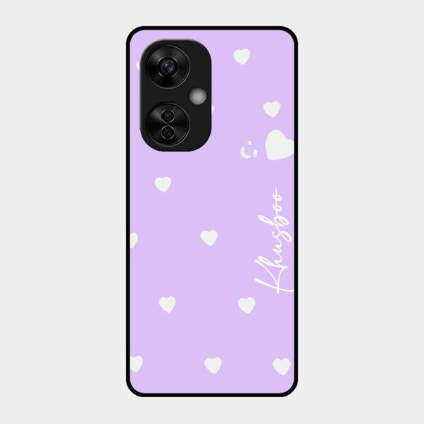 Be Loved Customized Glass Case Cover Purple For Oneplus Nord Ce 3 Lite 5G