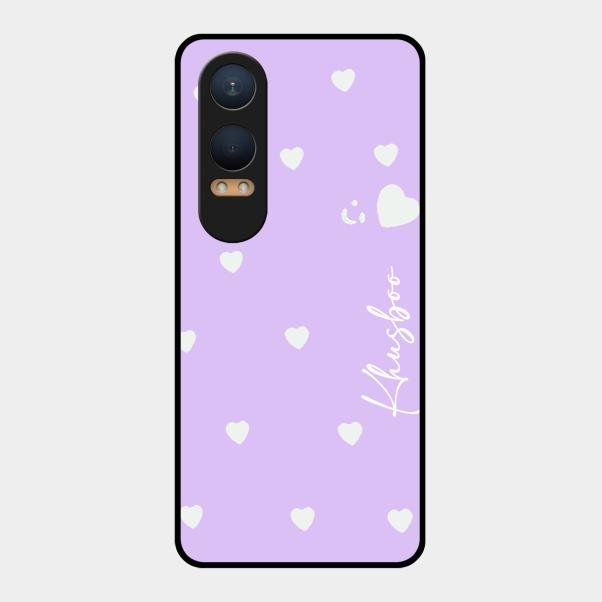 Be Loved Customized Glass Case Cover Purple For Oneplus Nord Ce 4 Lite 5G