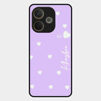 Be Loved Customized Glass Case Cover Purple For Oppo A5 Pro 5G