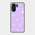 Be Loved Customized Glass Case Cover Purple For Oppo A5X 5G