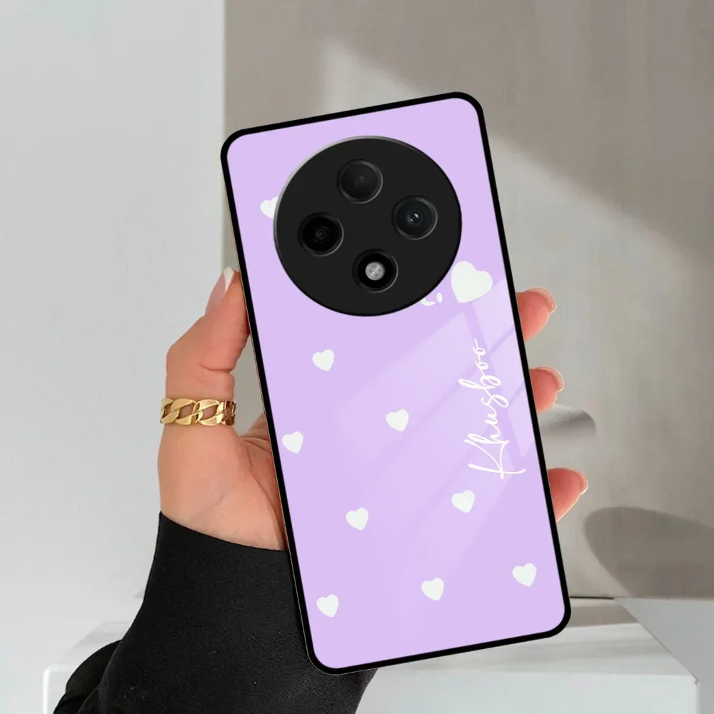 Be Loved Customized Glass Case Cover Purple For Oppo - ShopOnCliQ