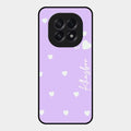 Be Loved Customized Glass Case Cover Purple For Oppo F29 5G