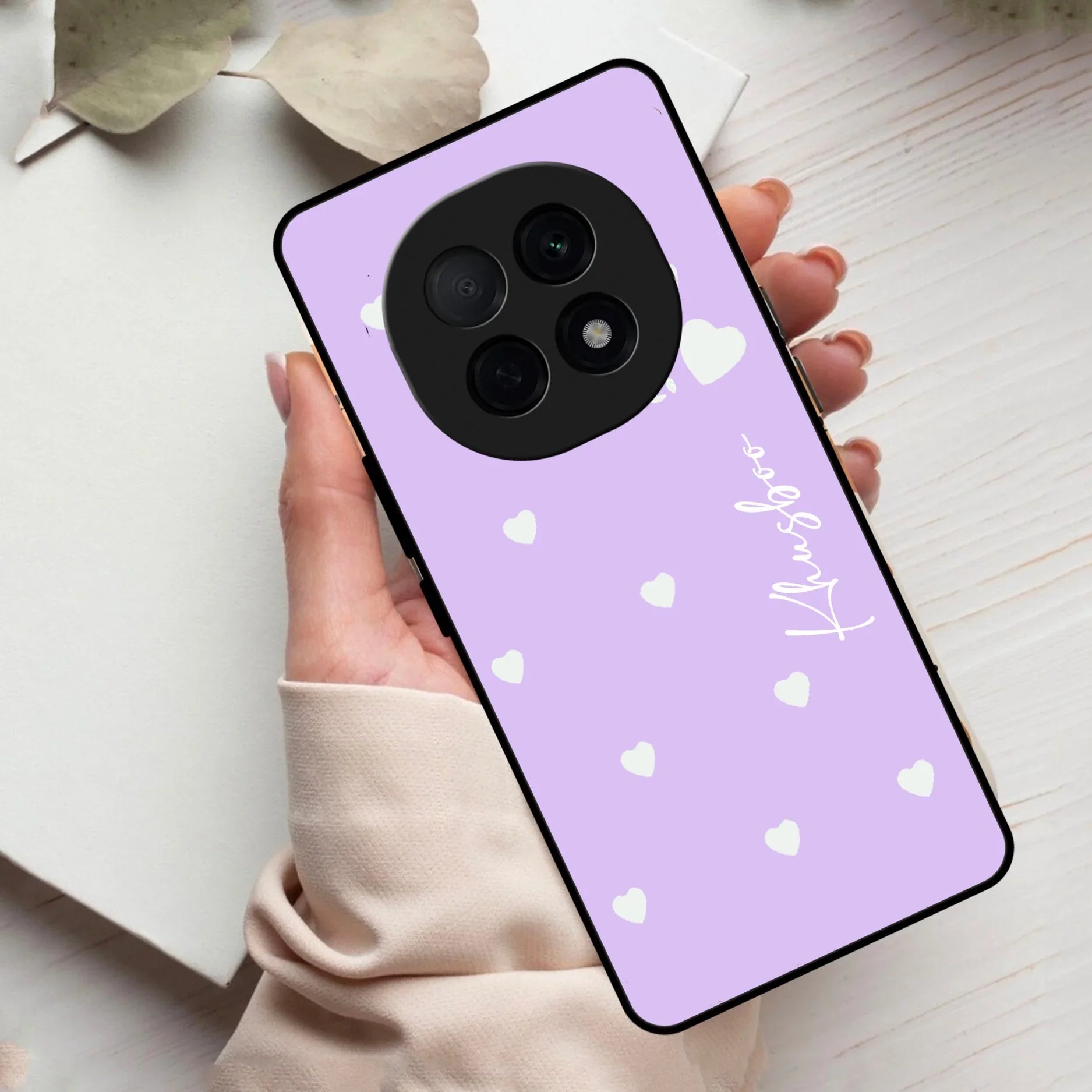 Be Loved Customized Glass Case Cover Purple For Oppo - ShopOnCliQ