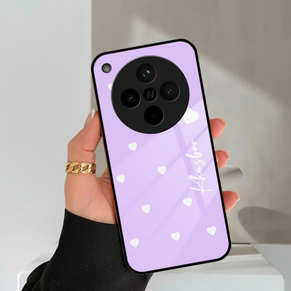 Be Loved Customized Glass Case Cover Purple For Oppo - ShopOnCliQ