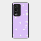 Be Loved Customized Glass Case Cover Purple For Oppo K12X 5G