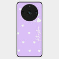 Be Loved Customized Glass Case Cover Purple For Realme 11 Pro Plus 5G
