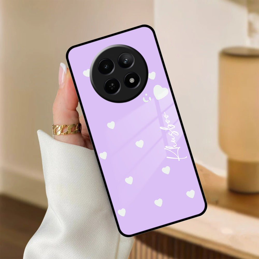 Be Loved Customized Glass Case Cover Purple For Realme/Narzo - ShopOnCliQ