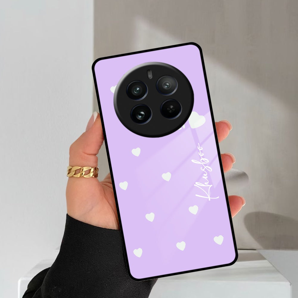Be Loved Customized Glass Case Cover Purple For Realme/Narzo - ShopOnCliQ
