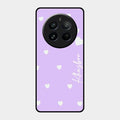 Be Loved Customized Glass Case Cover Purple For Realme 12 Pro 5G
