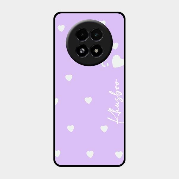 Be Loved Customized Glass Case Cover Purple For Realme 13 5G