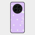 Be Loved Customized Glass Case Cover Purple For Realme 13 Pro 5G