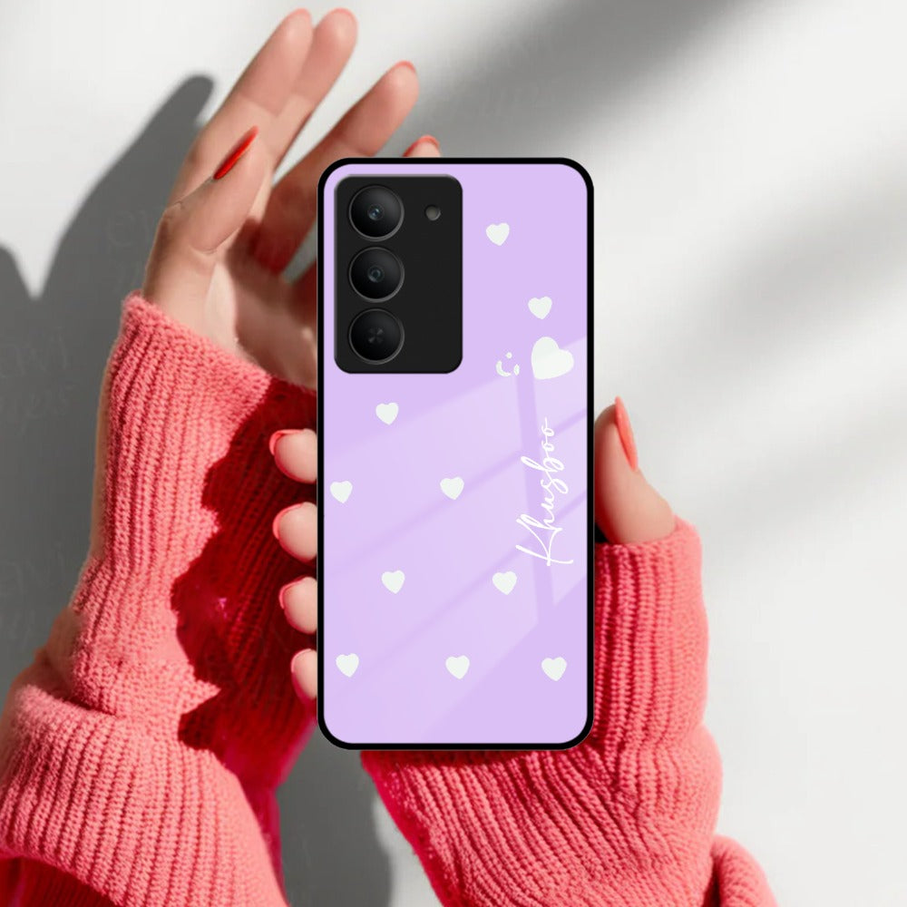 Be Loved Customized Glass Case Cover Purple For Realme/Narzo - ShopOnCliQ