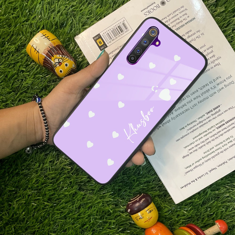 Be Loved Customized Glass Case Cover Purple For Realme/Narzo - ShopOnCliQ