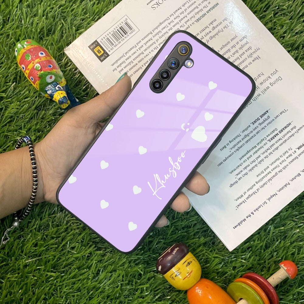 Be Loved Customized Glass Case Cover Purple For Realme/Narzo - ShopOnCliQ